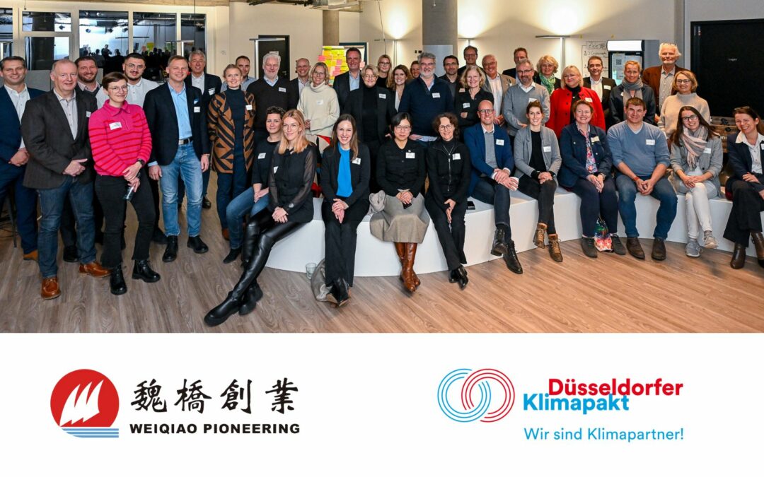 WEIQIAO Germany ist Kli­ma­part­ner der Stadt Düsseldorf